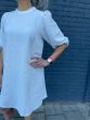 Samsoe Samsoe jurk Junis ss dress white