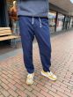 Universal Works heren broek Track Trouser Indigo