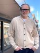 Universal Works David Cardigan dark Sand