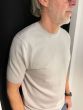 Saint Steve gebreide t.shirt Boudewijn Kit Grey