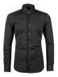 Xacus heren overhemd 558 active zwart