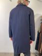 Universal Works heren jas Overcoat Navy