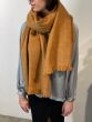 Bufandy sjaal Brushed Solid Caramel Sundae