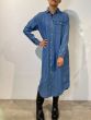 Denham dames Long Shirt Dress blauw