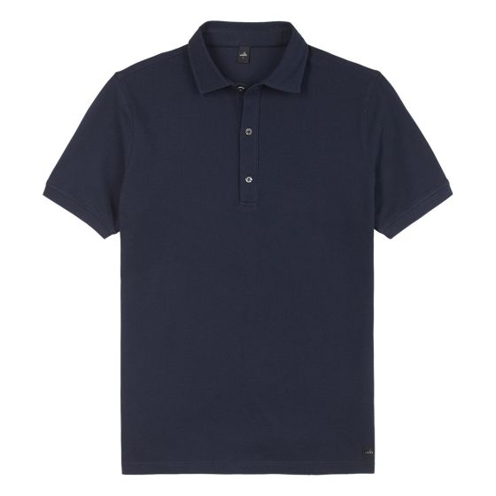 Wahts heren polo Davis Navy Blue