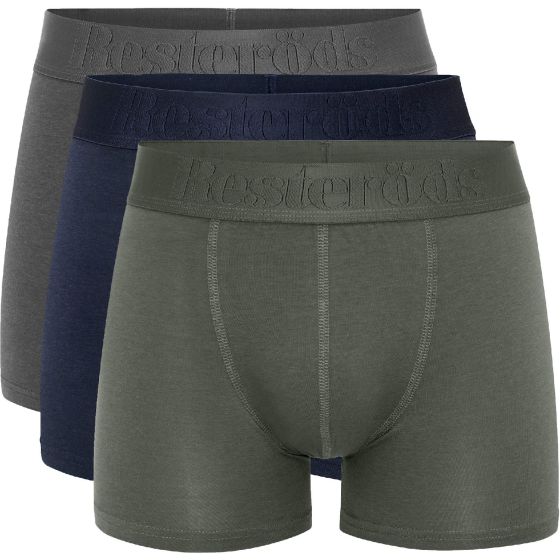 Resteröds heren onderbroek Bambu 3-pack Multicolor