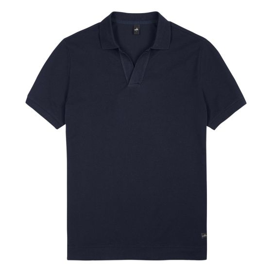 Wahts heren polo Rice Navy Blue