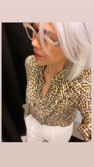 Second Female Poline blouse Breen