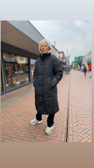 Elvine dames jas Eyna zwart