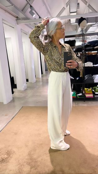 Copenhagen Muse Tailor pants 200619 Jet Stream