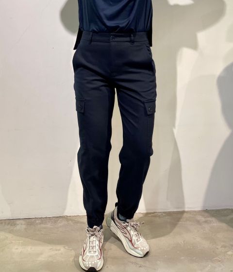 Drykorn dames broek Freight donkerblauw