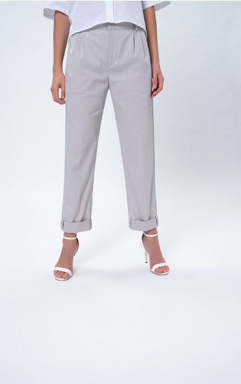 Drykorn dames broek Dispatch grijs