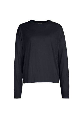 Drykorn dames top Ilmara donkerblauw