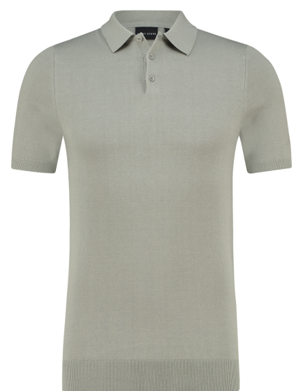 Saint Steve heren polo Chris Green Mist