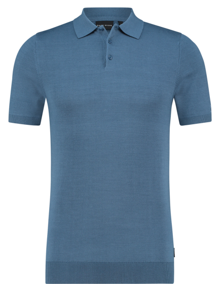 Saint Steve heren polo Chris Pacific Blue