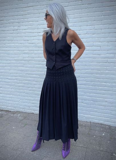 Drykorn Dames Balscote Gilet Zwart