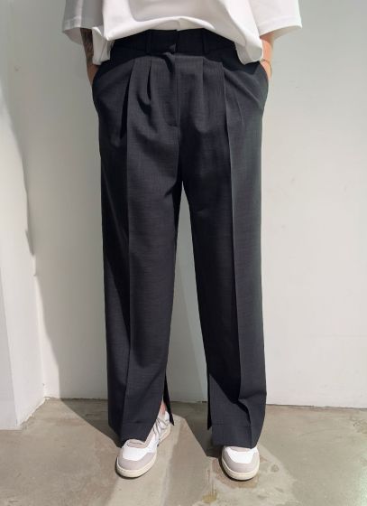 Herskind Rubert Pants Ebony Grey 009