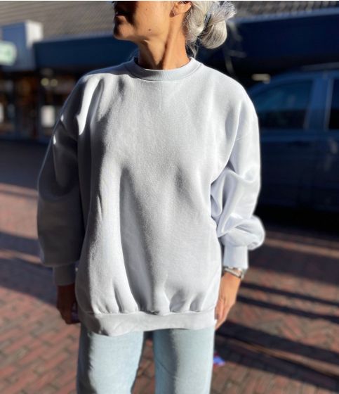 Ame sweater Ulla AI07 licht blauw