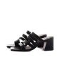 Toral leren sandalen zwart TL-12672