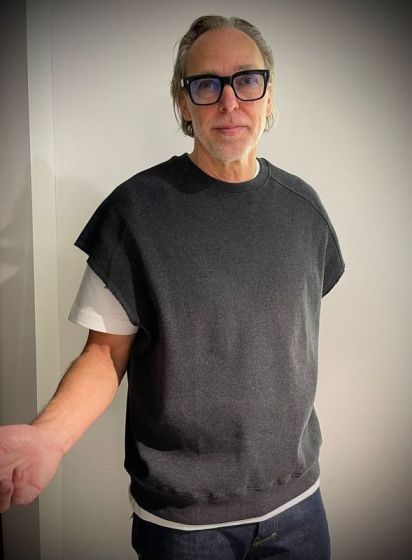 American Vintage hr. sweat mouwloos MWIF03B antra